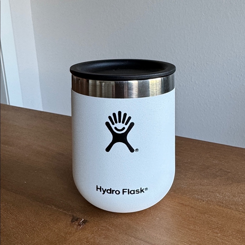 Hydro Flask 10 oz Wine Tumbler (White)
